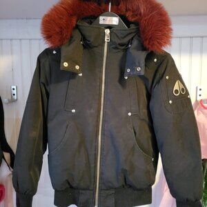 Black moose knuckle jacket